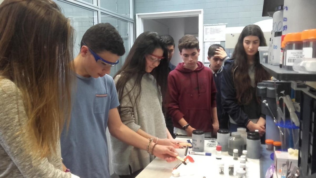 Visita del alumnado al Instituto Nacional del Carbón